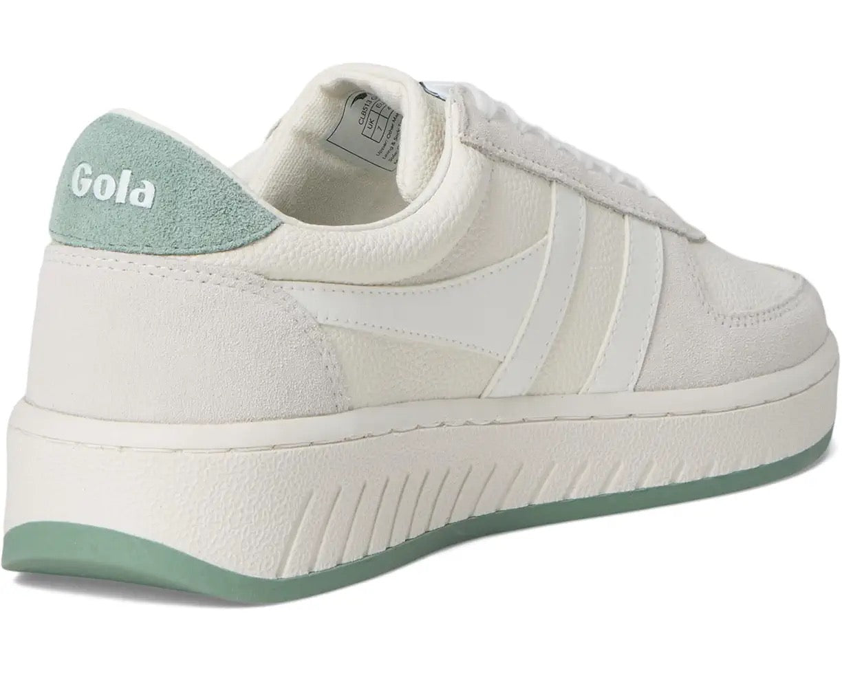 Grandslam Sneaker in White/White/Moonlight