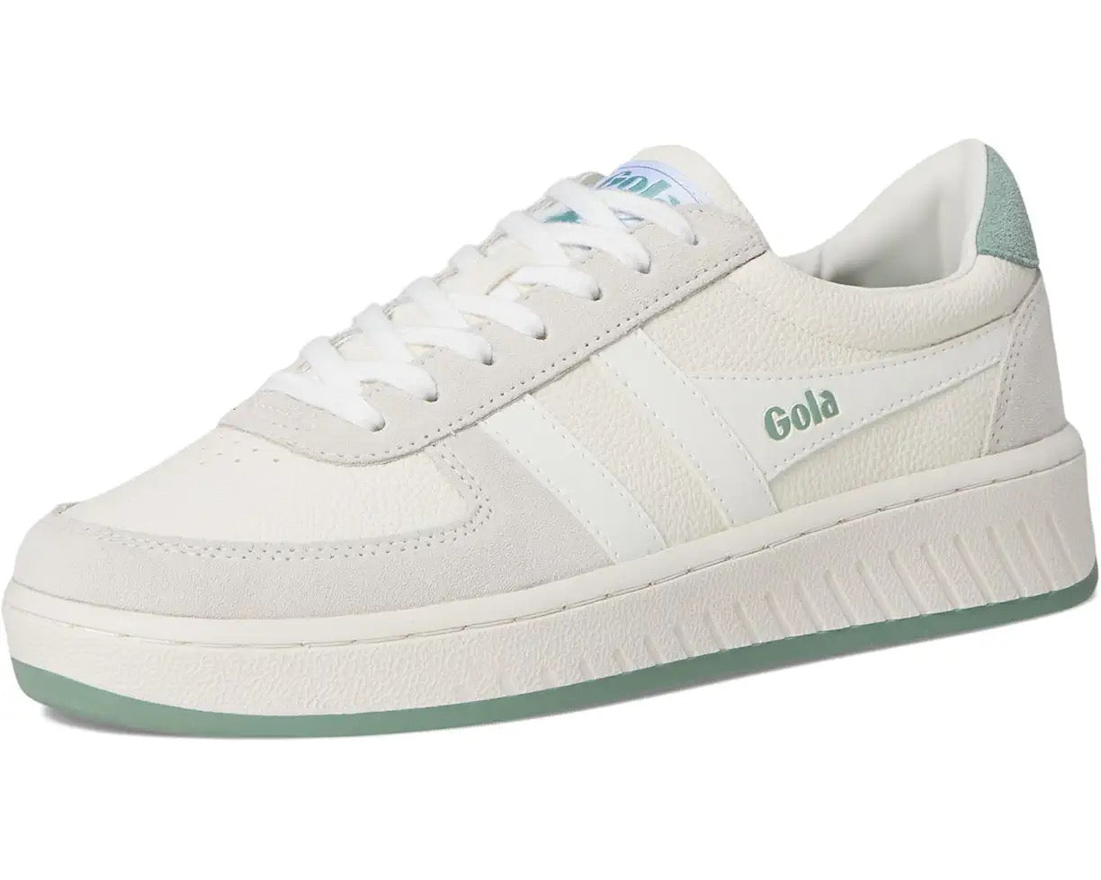 Grandslam Sneaker in White/White/Moonlight