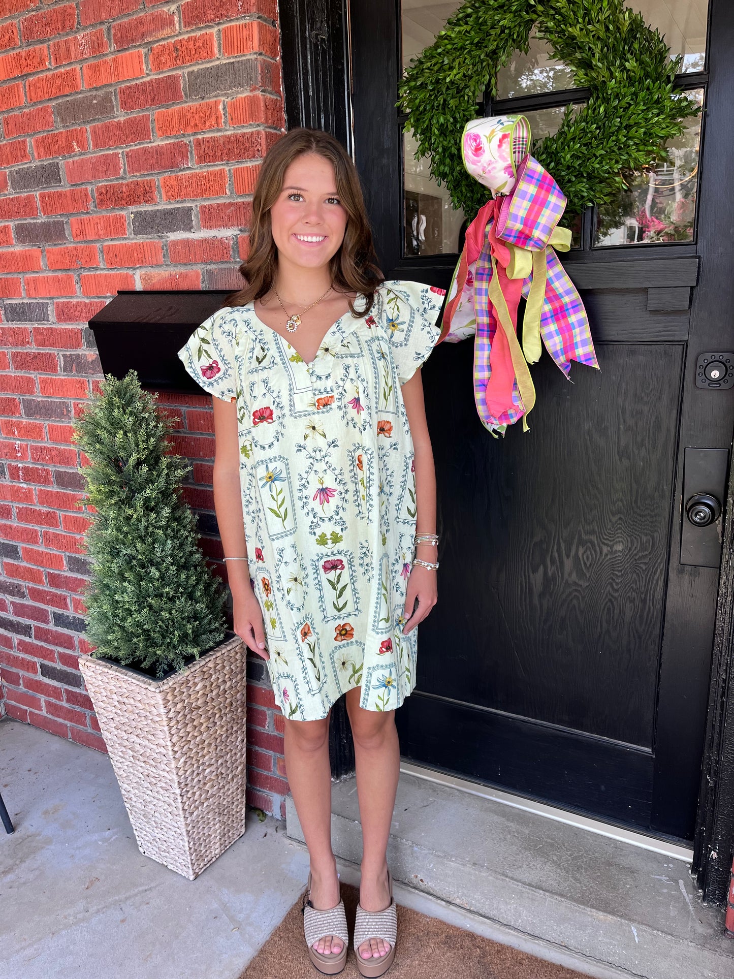 Eloise Dress Mint Stamp