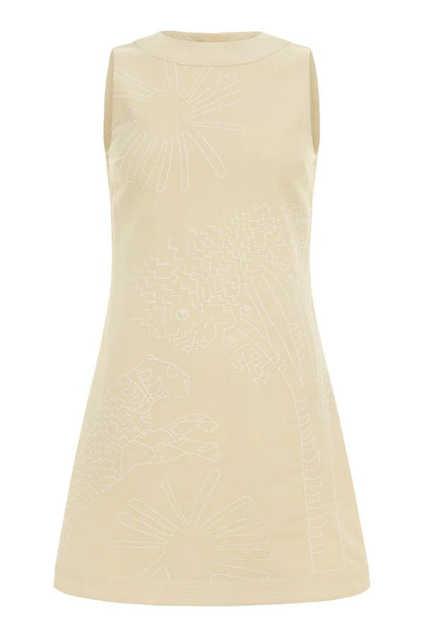 Portie Dress in Neutral