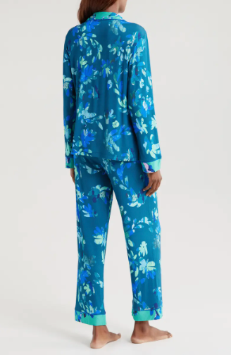 Sofia PJ Long Set in Marble Floral