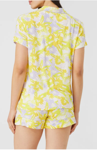 Jenna Pajama in Yellow Petals