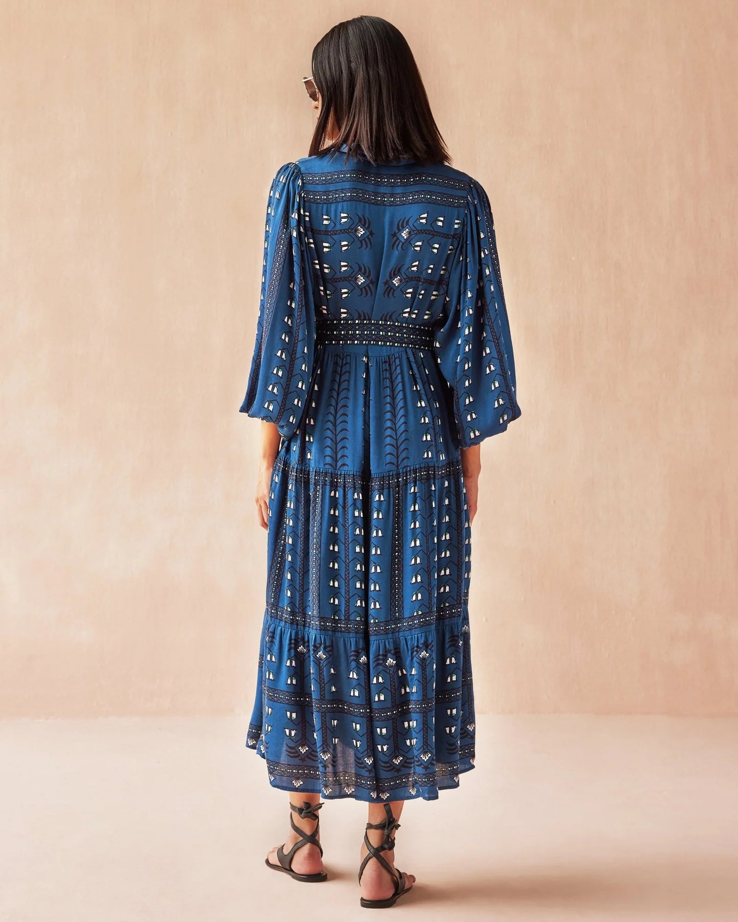 Emery Maxi in Malva Indigo