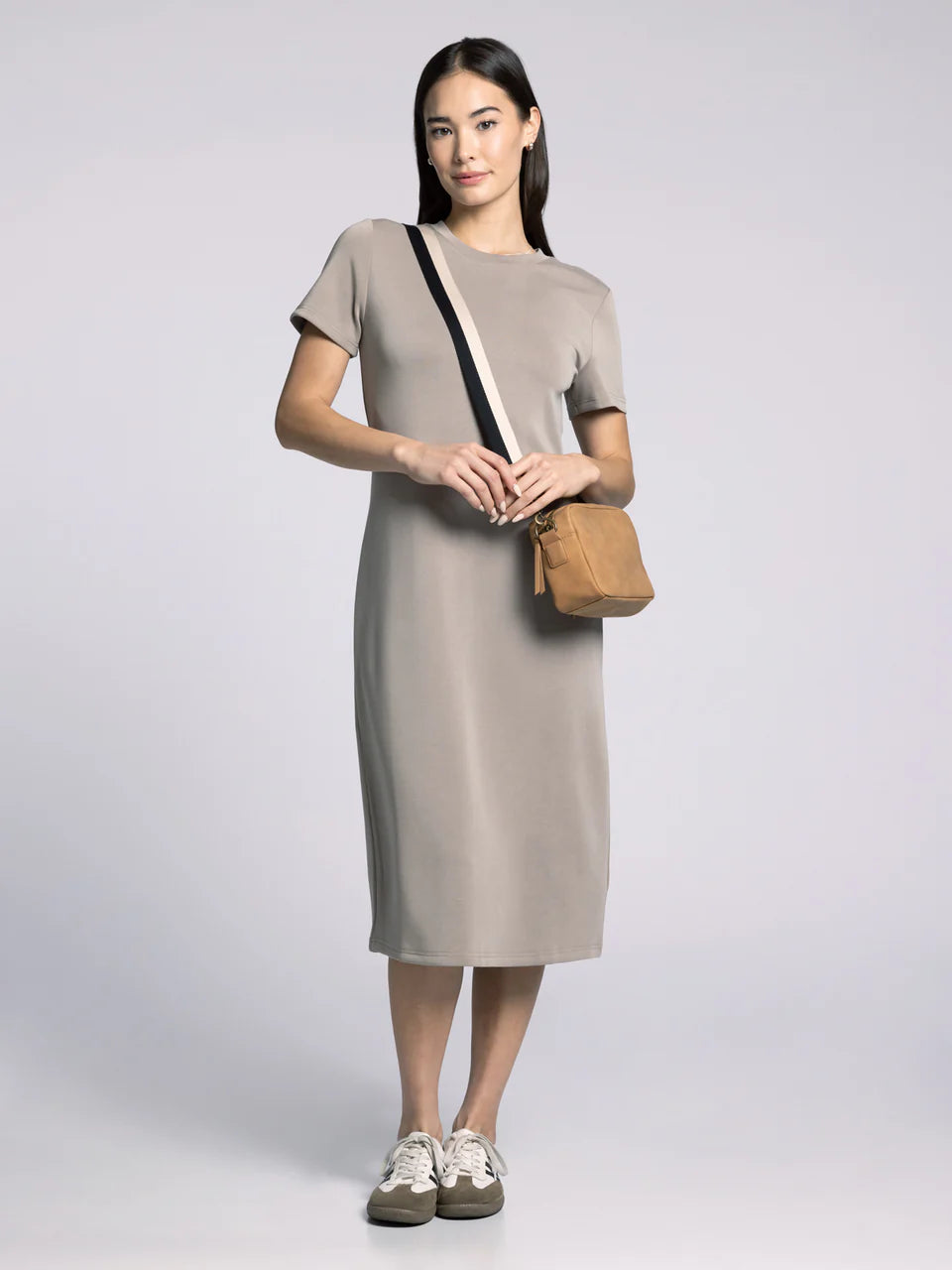 Dayton Dress in Taupe