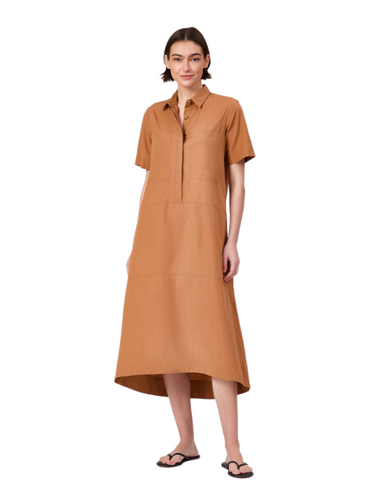 City Dress in Cashew