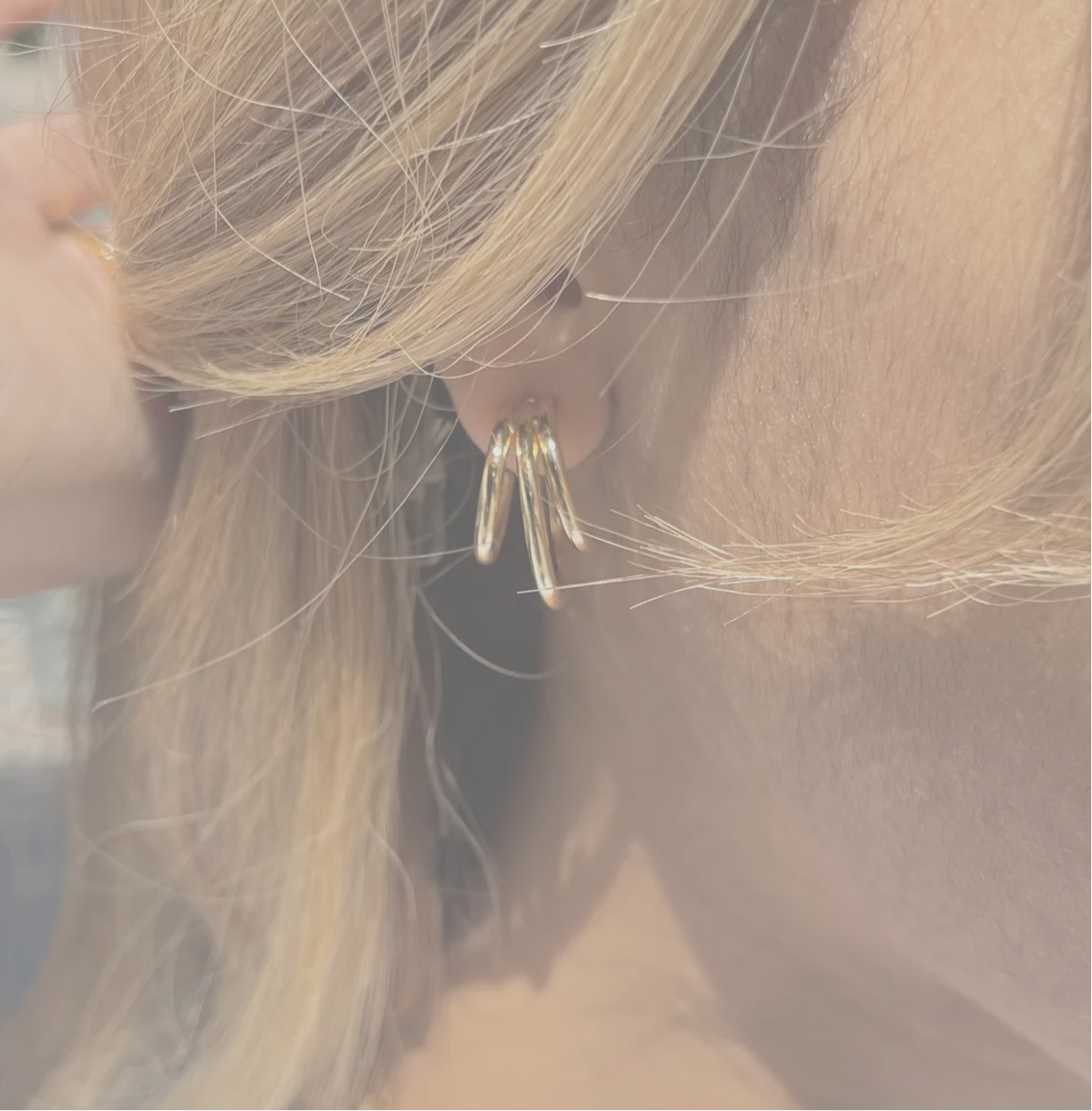 Annabelle Triple Hoops