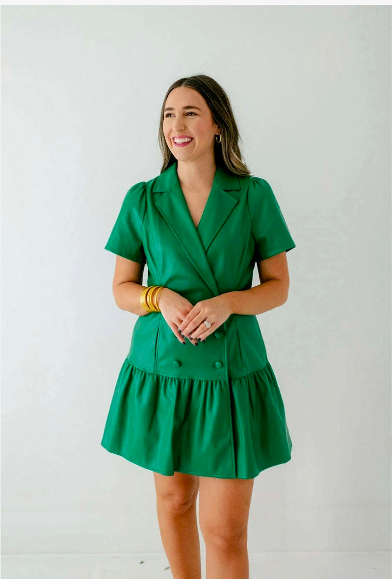 Diana Dress in Dynasty Green