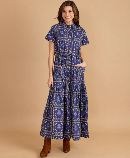 Lucie Dress in Harvest Patch