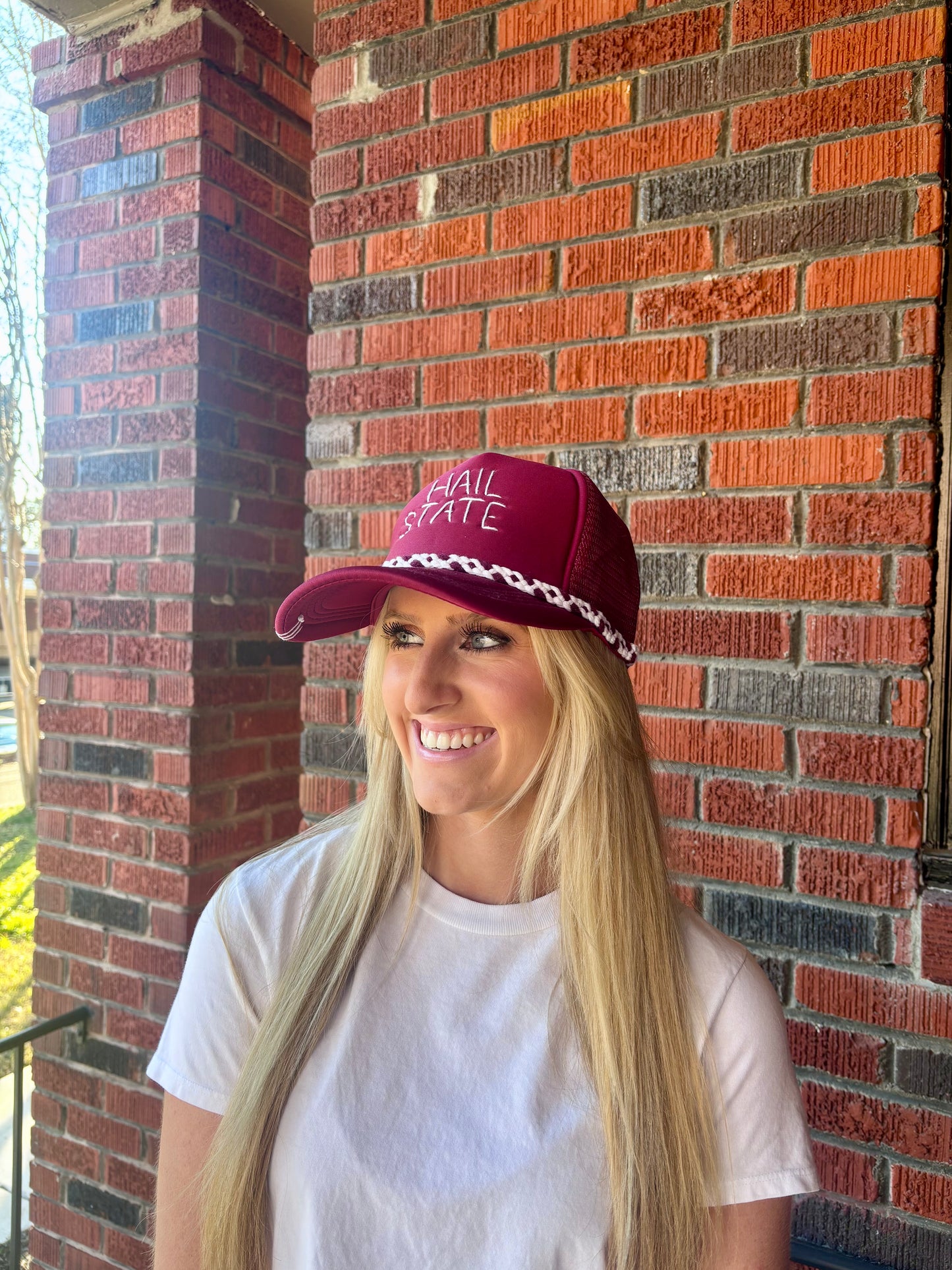Tipsy Threads Hail State Trucker Hat