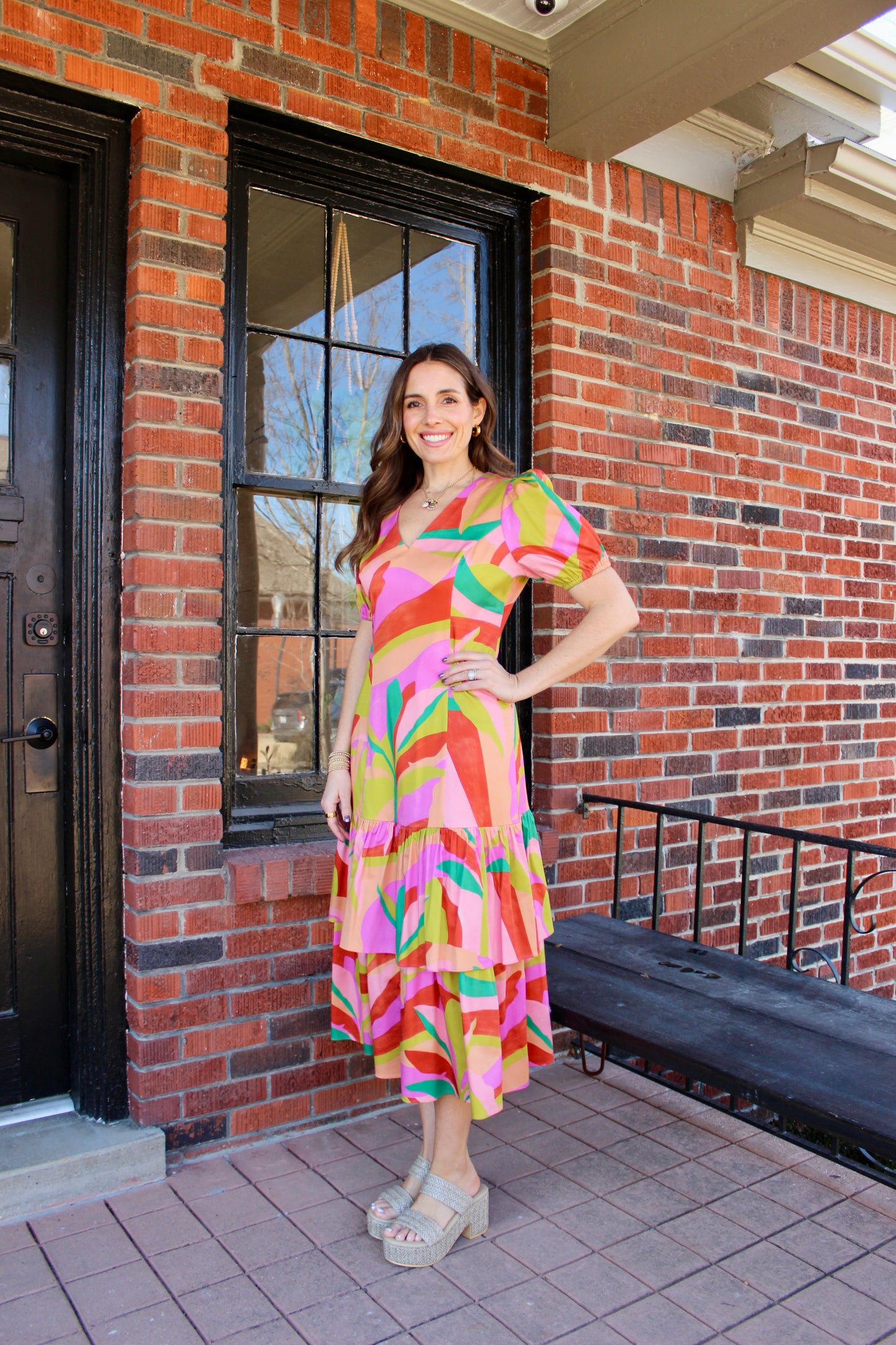 Riley Dress in Daybreak
