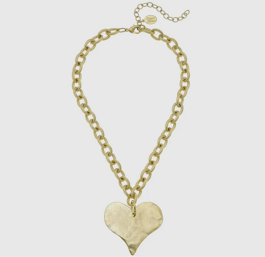 Gold Heart Necklace
