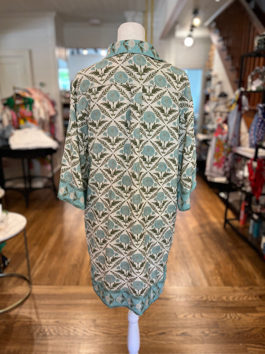 Savannah Dress in Garden Lattice
