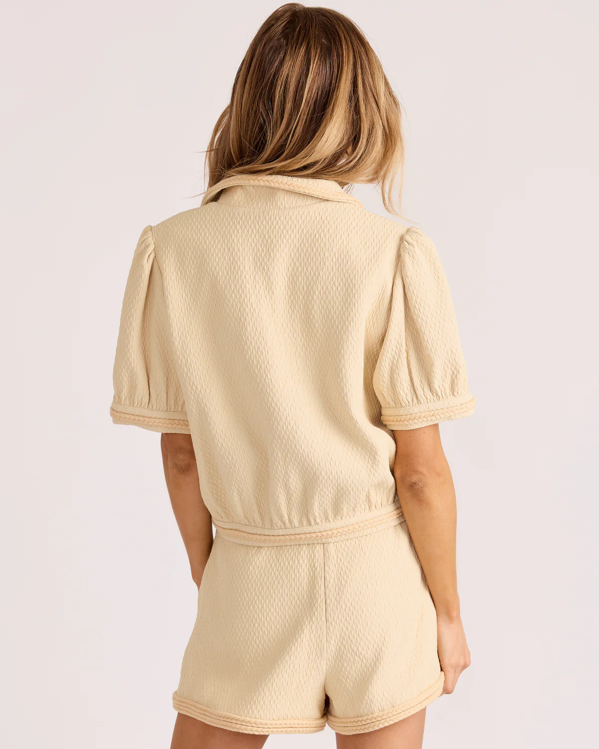 Wesley Top in Chalk