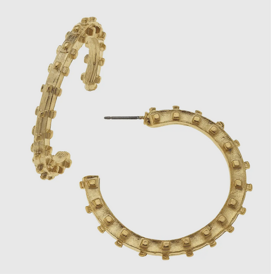 Gold Hoop Earrings