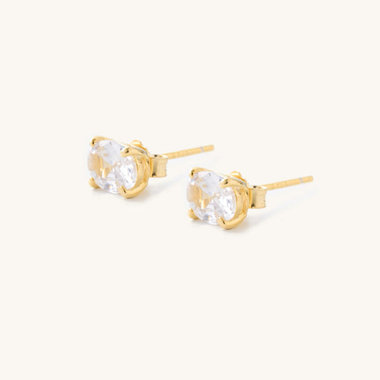 Emily Studs Cushion Cut