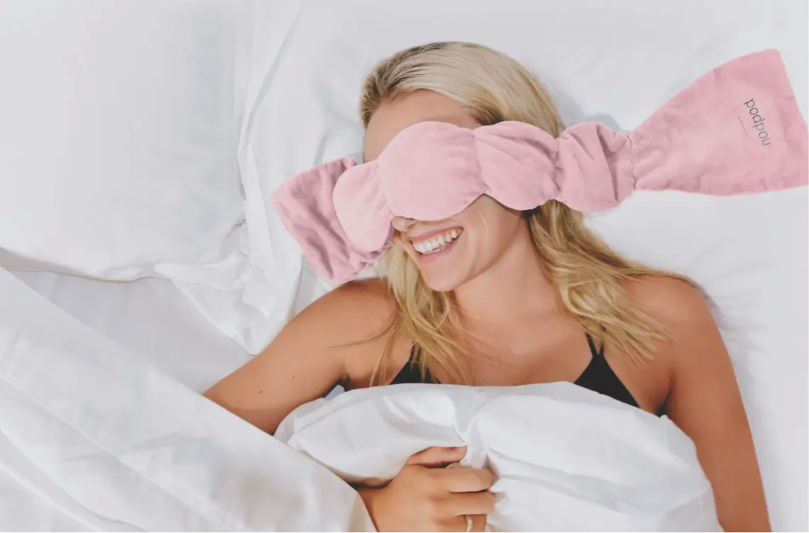 Blush Weighted Sleep Mask