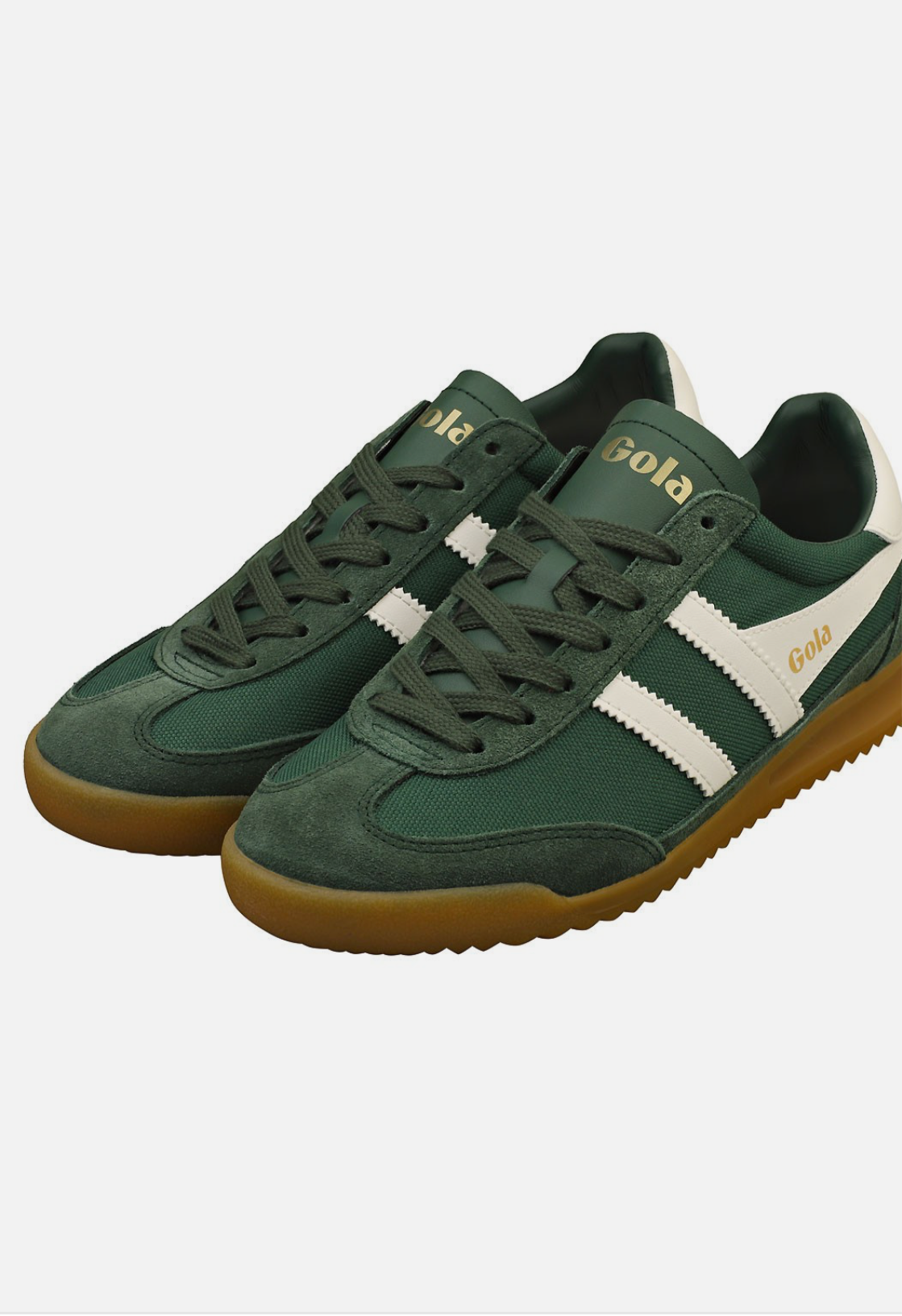 Tornado Sneaker in Evergreen/Off White