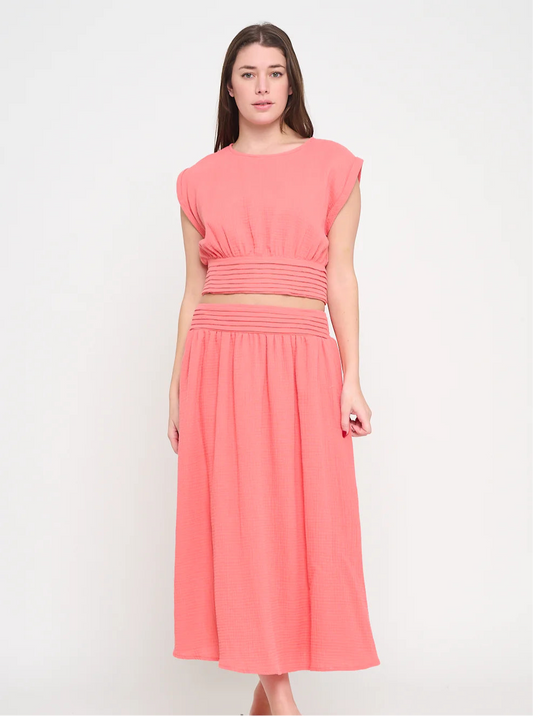 Sunburst Bloom Skirt Set