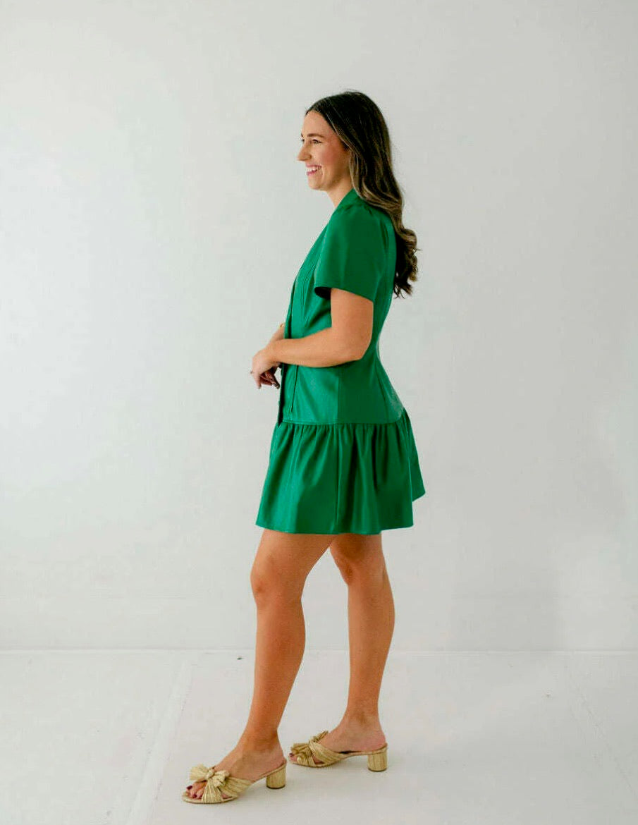 Diana Dress in Dynasty Green