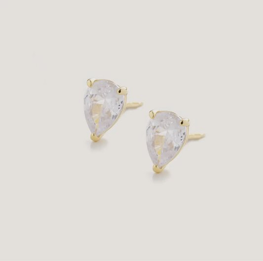 Emily Studs-Pear Cut