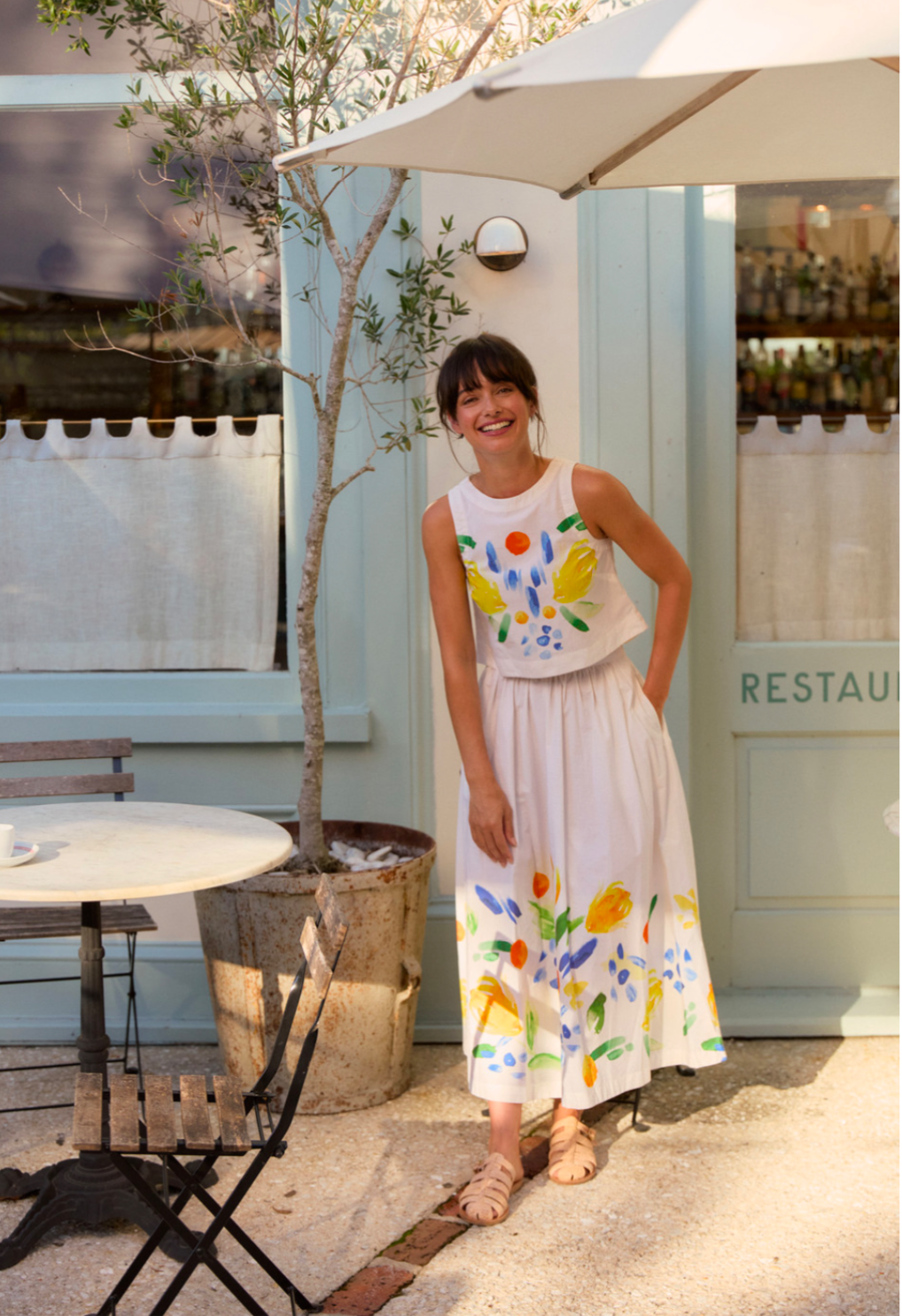 Kit Skirt in Arancia