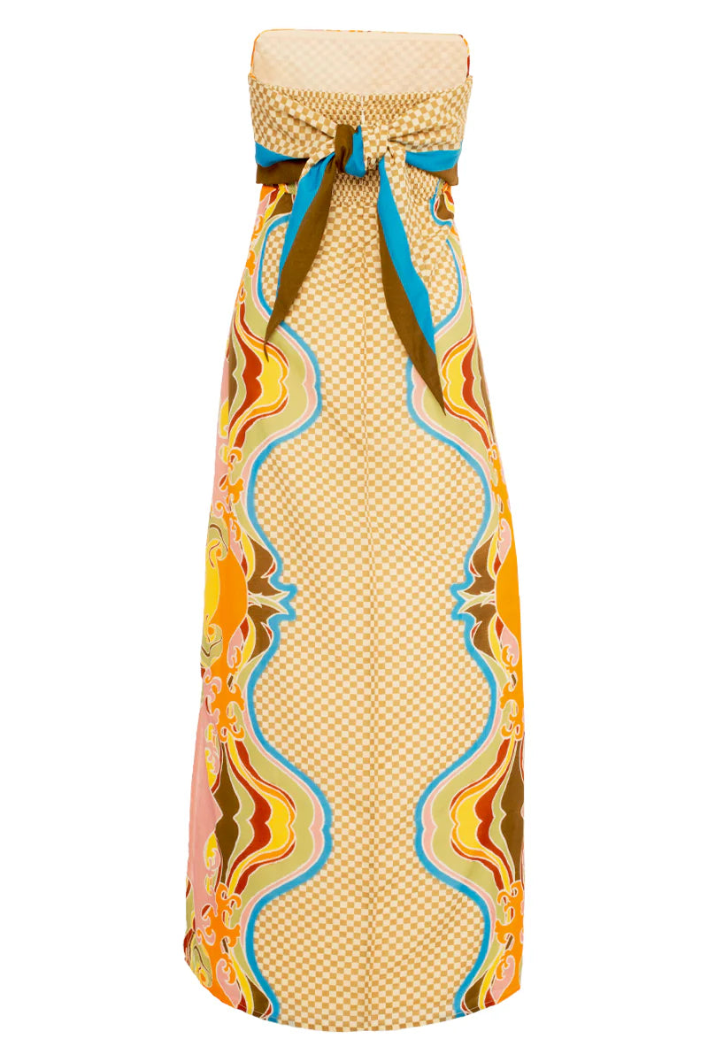 Lily Midi in Tropical Wave