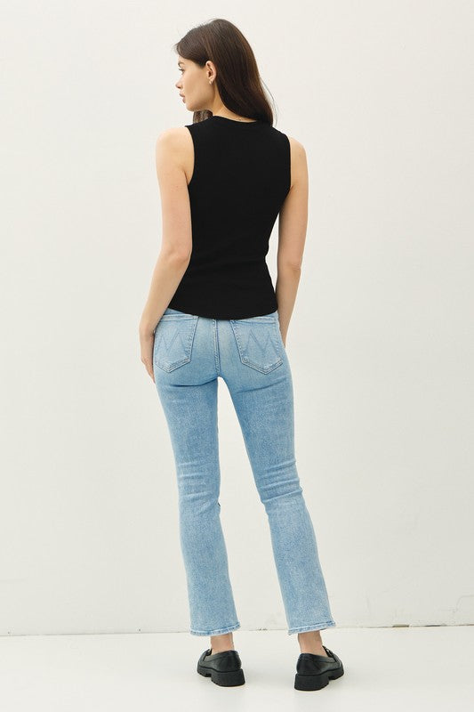 Black Sleeveless Alice Top