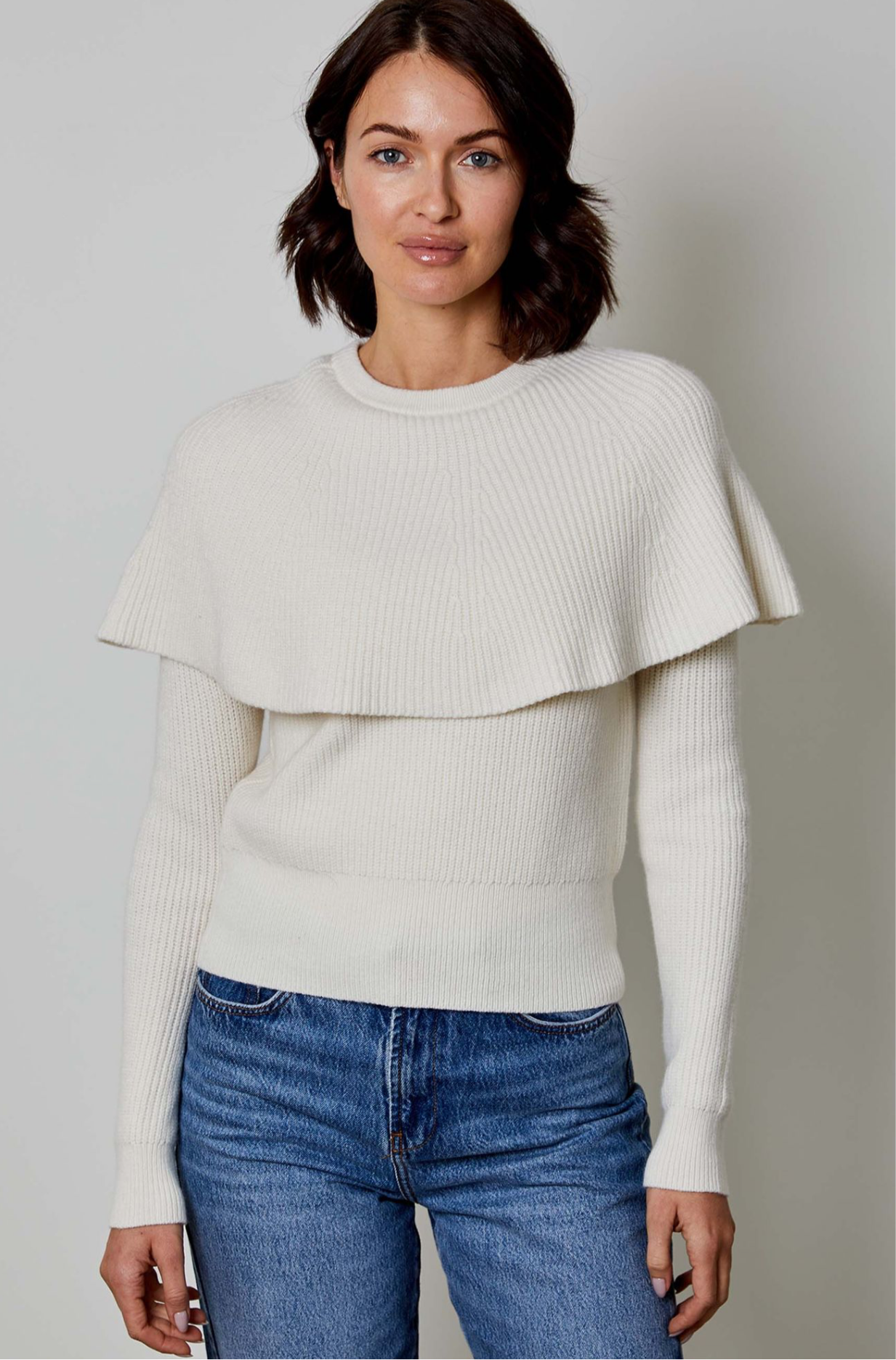Delphine Sweater in Dove
