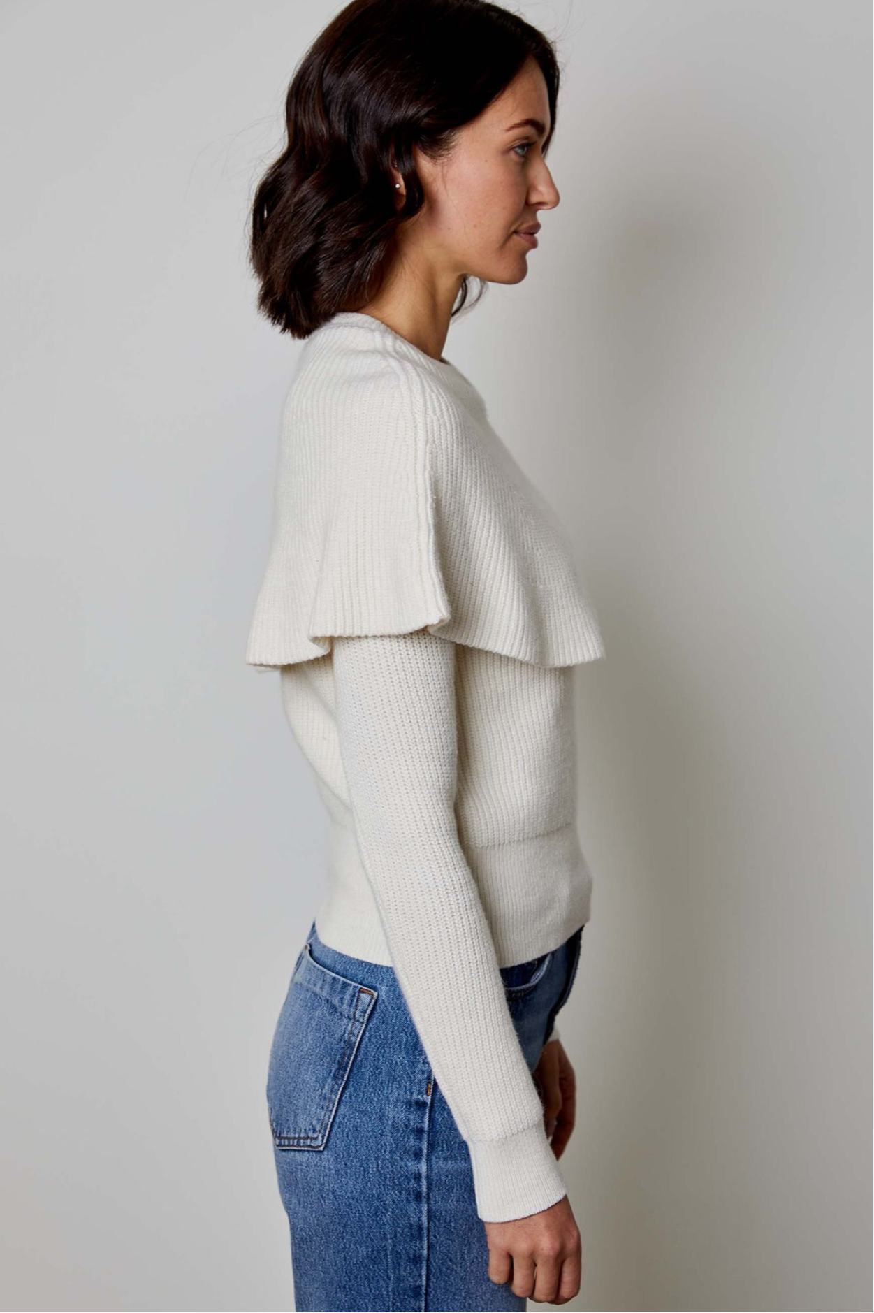 Delphine Sweater in Dove