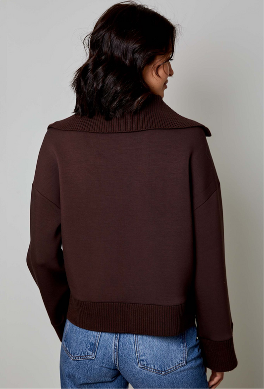 Shelia Pullover in Brown