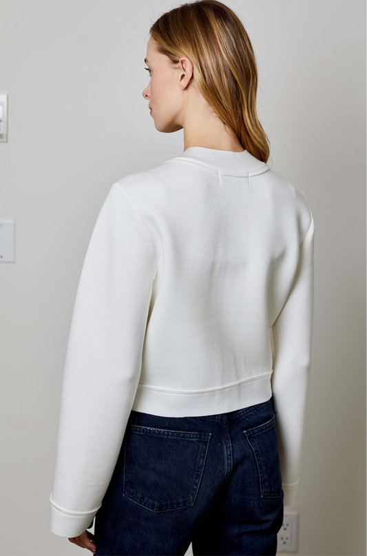 Matilda Cardigan in White