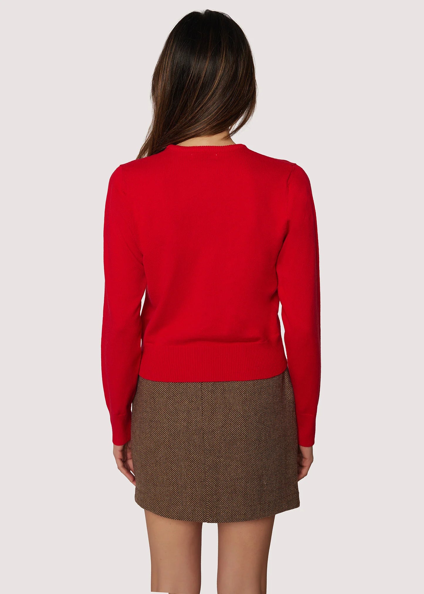 Raphaela Cardigan in Red