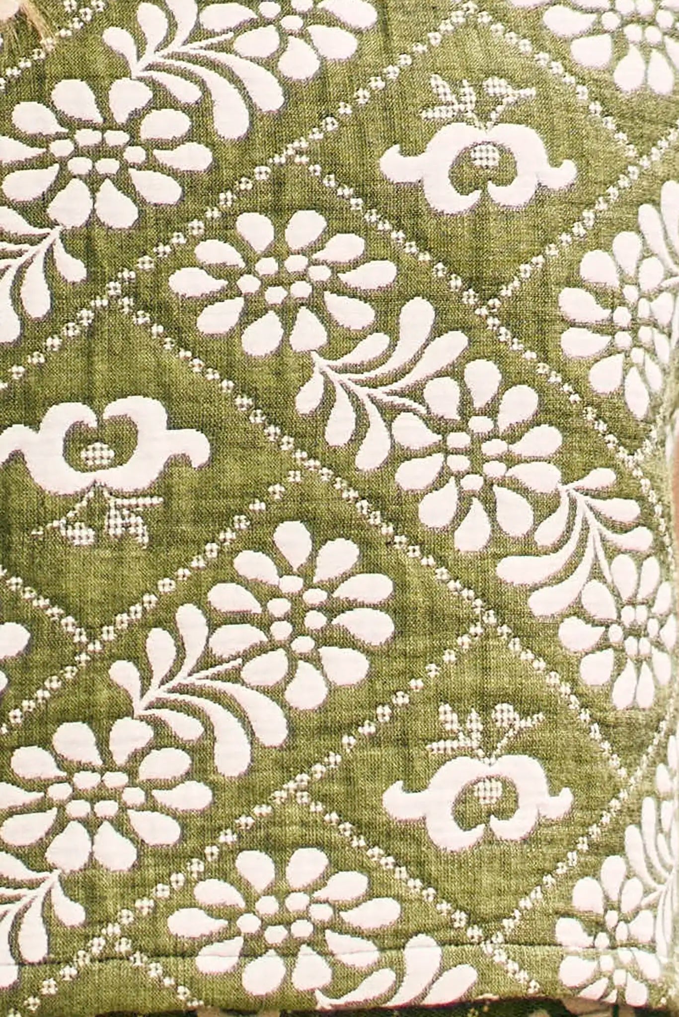 Manning Top in Legacy Jacquard Olive