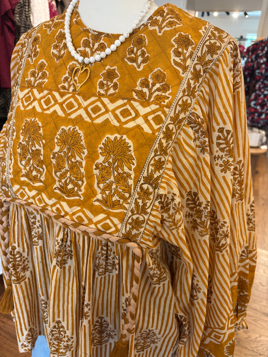 Alys Top in Mustard
