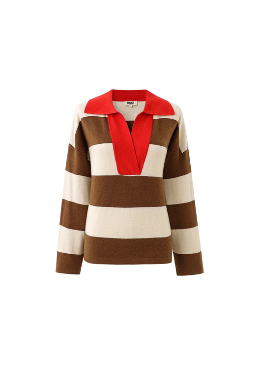 Colchique  Sweater in Marron Glace