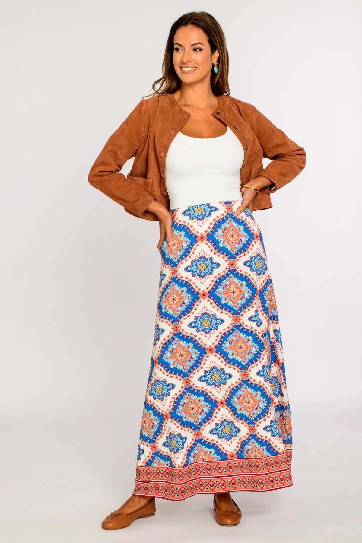 Anita Skirt in Patchwork