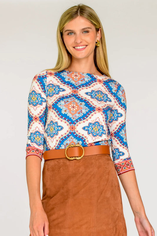 Juliette Top in Patchwork