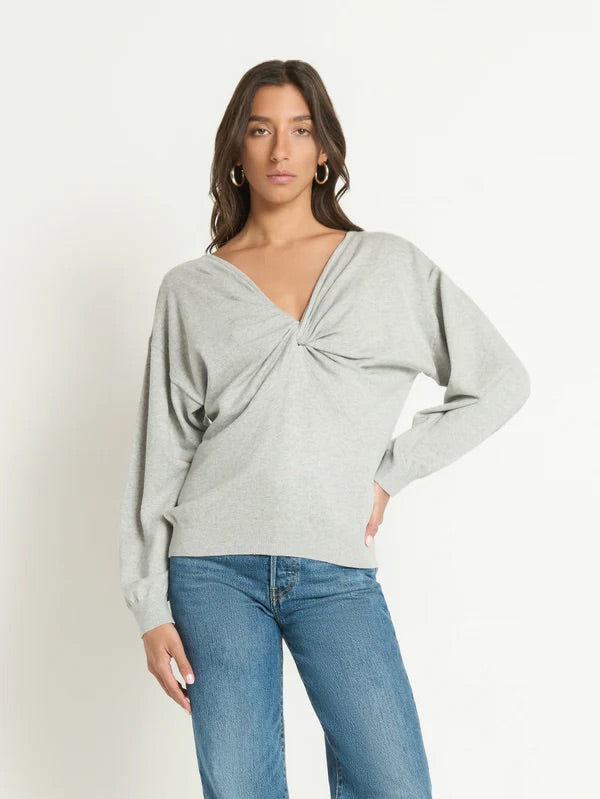 Jolie Sweater in Heather Grey