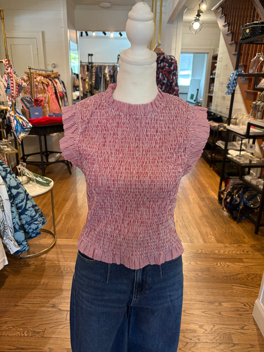 Candelaria Top in Red