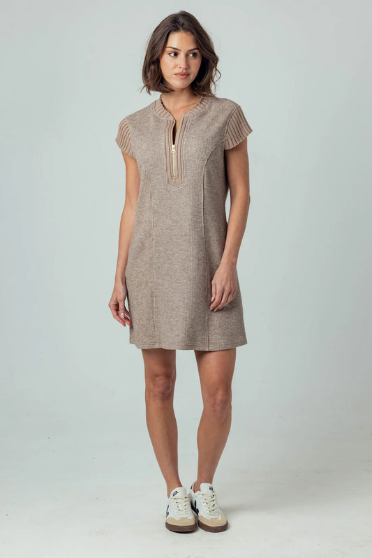 Leilani Dress in Fawn