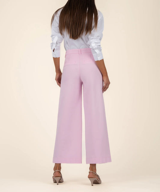 Amara Super High Rise Wide Leg in Pink
