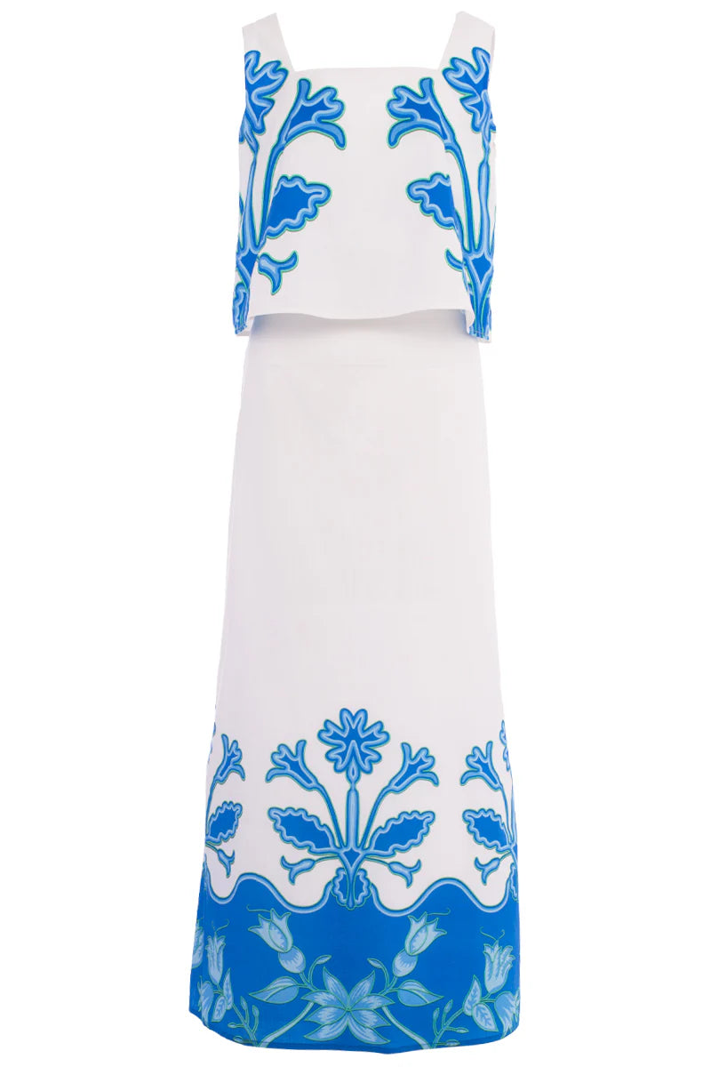 Dillon Skirt in Royal Palm