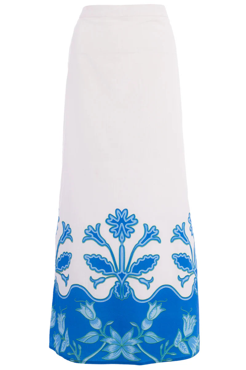 Dillon Skirt in Royal Palm