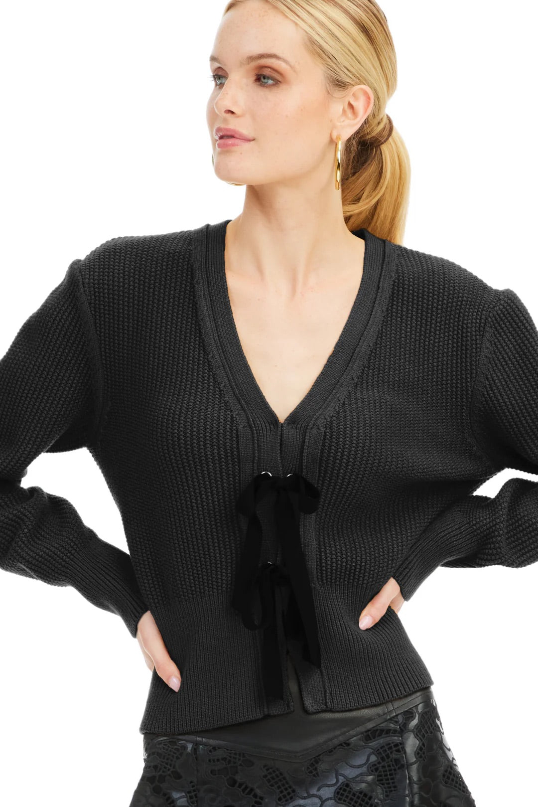 Soho Cardigan in black