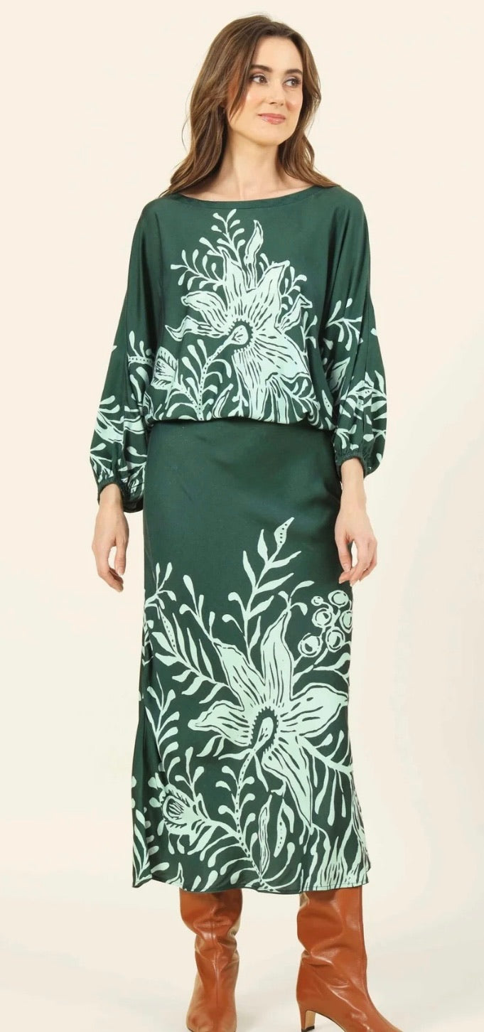 Sierra Blouse in Adria Pine