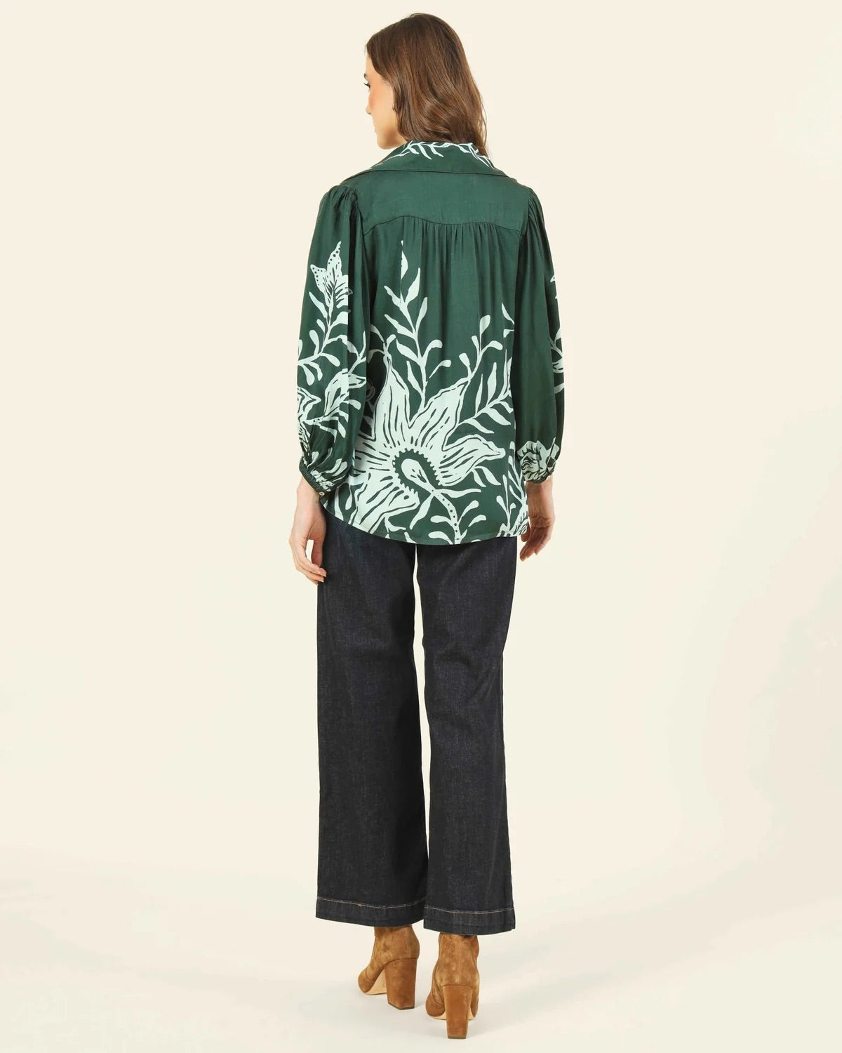 Sierra Blouse in Adria Pine