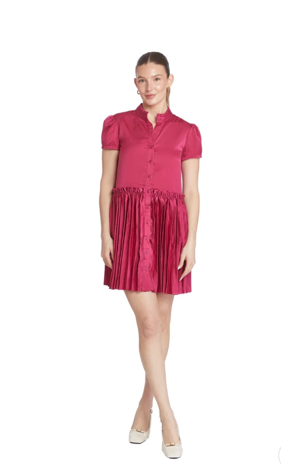 Katie Dress in Berry