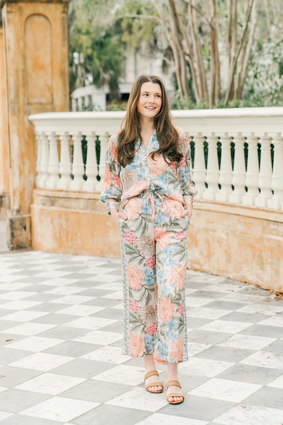 Zara Pant in Begonia
