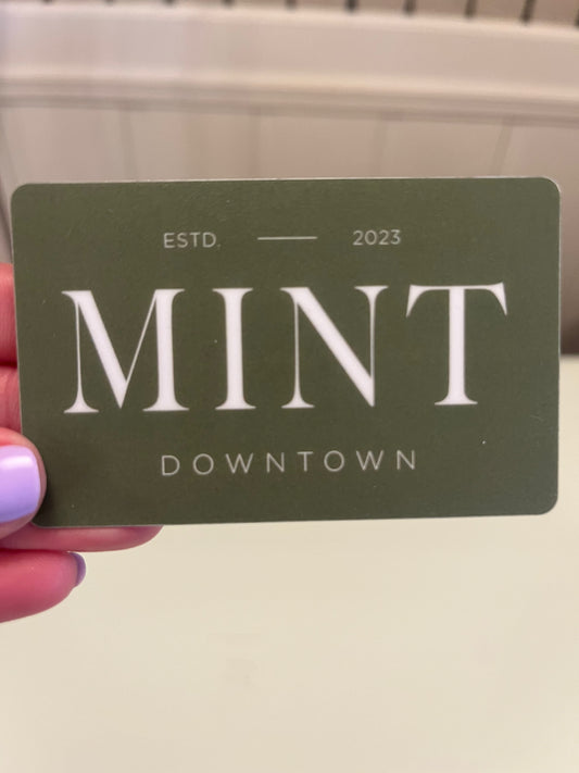 Mint Downtown Gift Card
