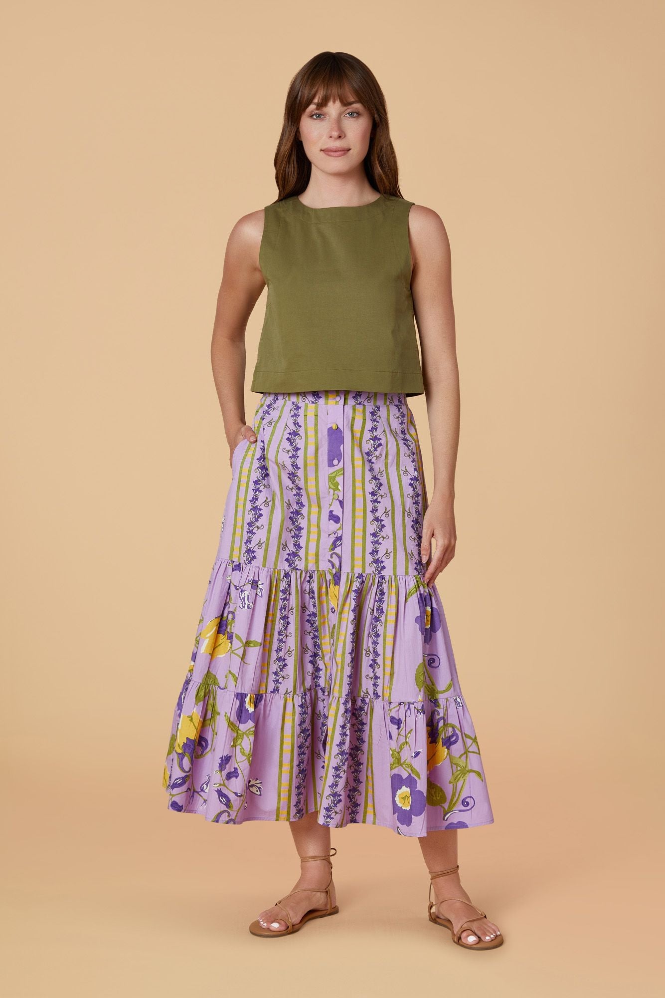 Eloise Skirt in Fiore